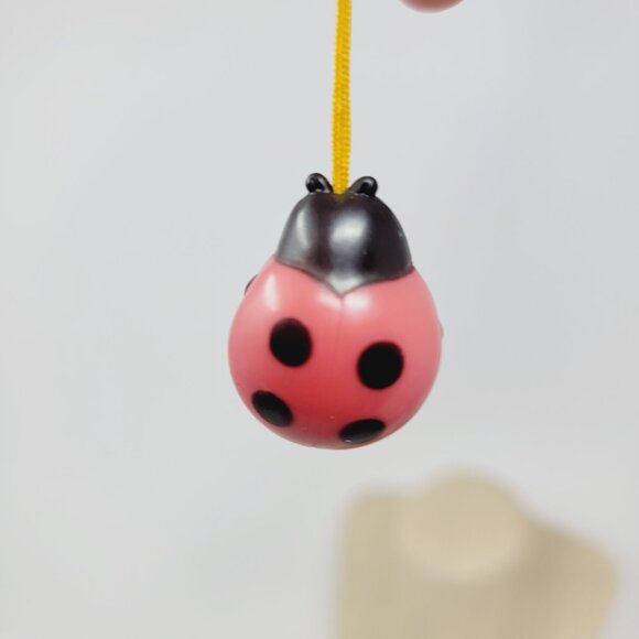 Winnie The Pooh Peek-A-Pooh Ladybug Pooh Phone Charm Series 3 Animal Figures - Picture 2 of 2